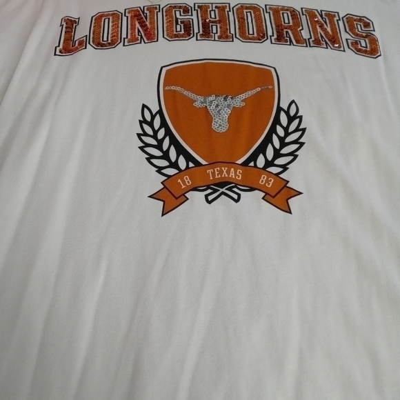 𝅺victoria's Secret PINK Collegiate bling campus tshirt - Picture 2 of 6